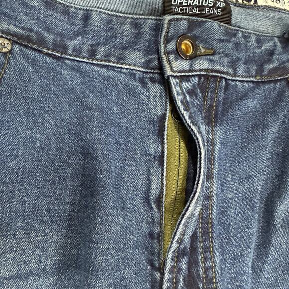 Viktos Operatus XP Men's Size 38x30 Tactical Jeans Medium Wash Blue Denim - Picture 3 of 10